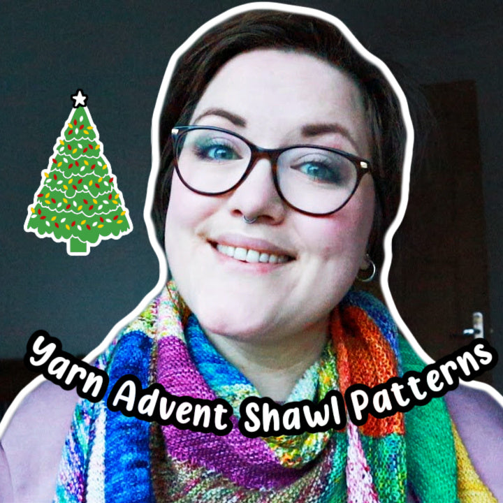 15 Yarn Advent Calendar Shawl and Cowl Knit & Crochet Patterns