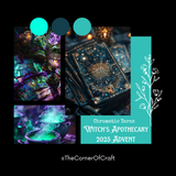 Witch's Apothecary: Chromatic Yarns DAILY Advent Calendar 2025