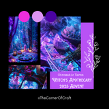 Witch's Apothecary: Chromatic Yarns DAILY Advent Calendar 2025