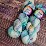 The Fairies' Tea Party Merino Sock