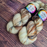 Fungal Form Merino Sock